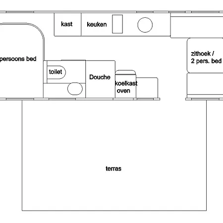 Vakantiepark Amerikaanse Airstream Caravan Met Hottub