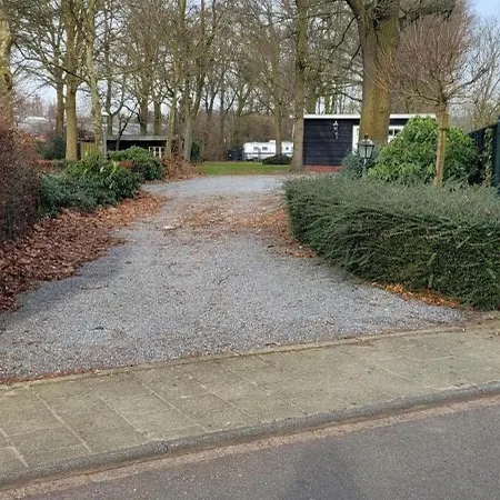 Amerikaanse Airstream Caravan Met Hottub